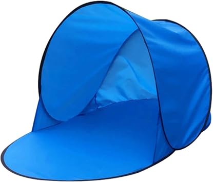 Pop Up Tent, One-Touch Sunshade Tent, Simple Tent, Easy to Assemble, Ultra Lightweight, Foldable, Breathable, Beach Tent, Sunshade, Lightweight, PA Coating, Camping Equipment, Beach, Camping, Beach, Sea Bathing, Disaster Prevention, Great for Outdoors, Storage Bag Included, Available in 3 Colors, for 1-2 People, 56.5 x 28.3 x 23.6 inches 142 x 60 x 60 cm