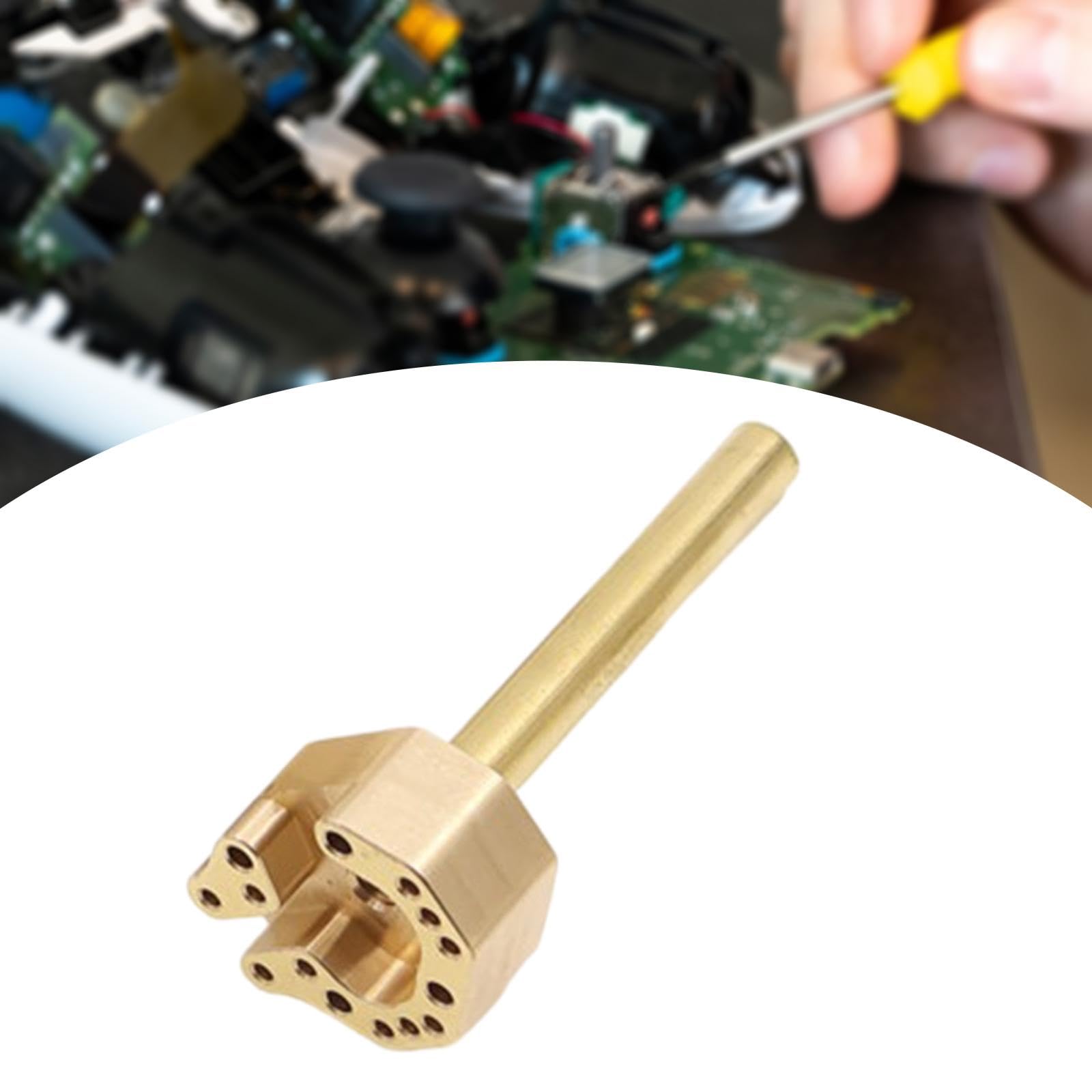 Generic Pointe de Fer à Souder pour Réparation de Joystick Outil de Démontage de Contrôleur Embout de Dessoudage Accessoire pour Remplacement de Joystick En L, 60w