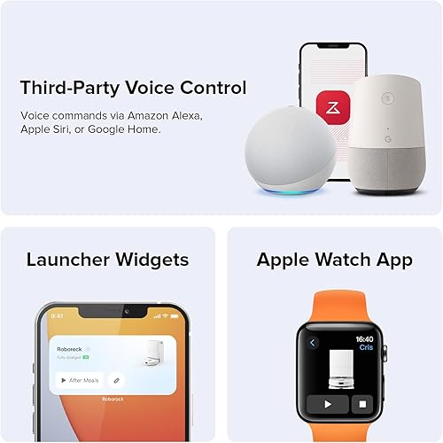 Miniatura 9 de roborock Qrevo Plus - Robot aspirador y trapeador con diseño FlexiArm, trapeador de bordes con vaciado automático, trapeador elevable de 0.394