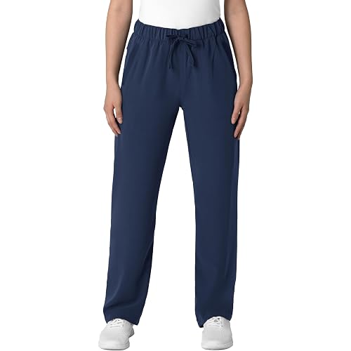 Wink Scrubs for Women, Nova, Stovepipe High-Low-Hem Pants with Drawstring and 4 Pockets