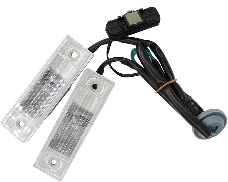 Interruptor de abertura do porta-malas traseiro MOTOKU com luz da placa para Chevrolet Cruze – 1 unidade