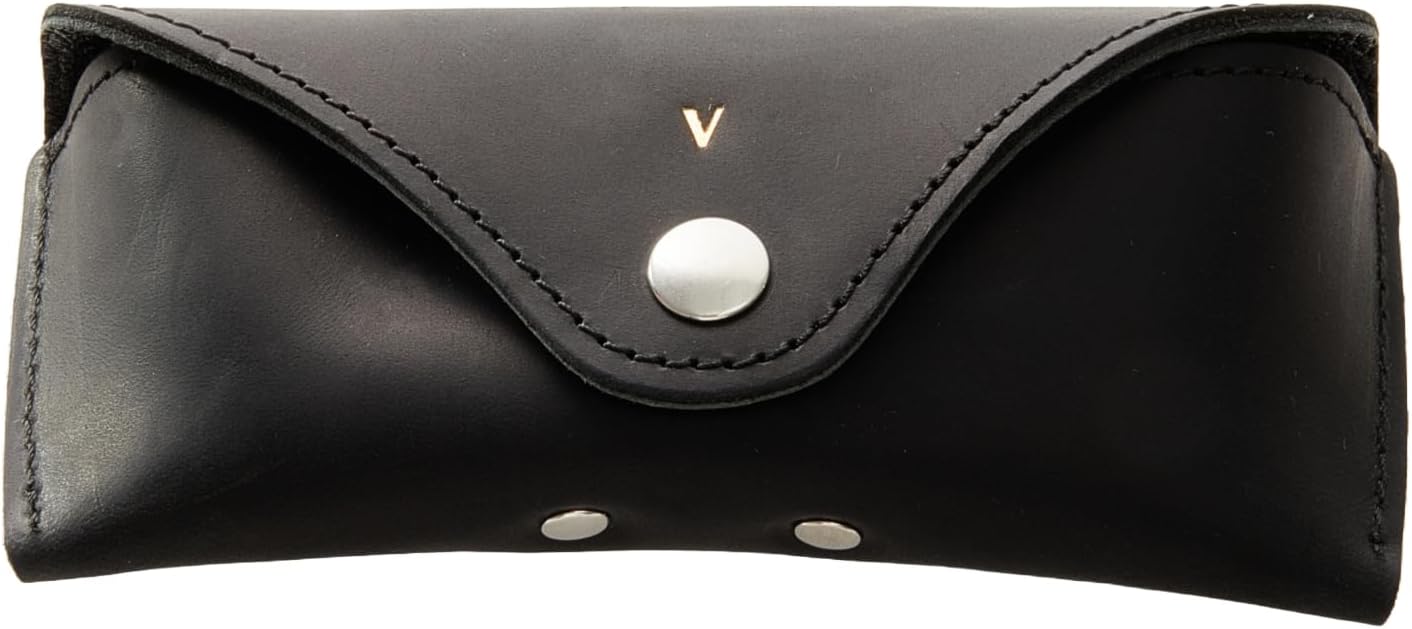 Personalized Genuine Leather Sunglasses Case, Hard Glasses Cases for Men and Women