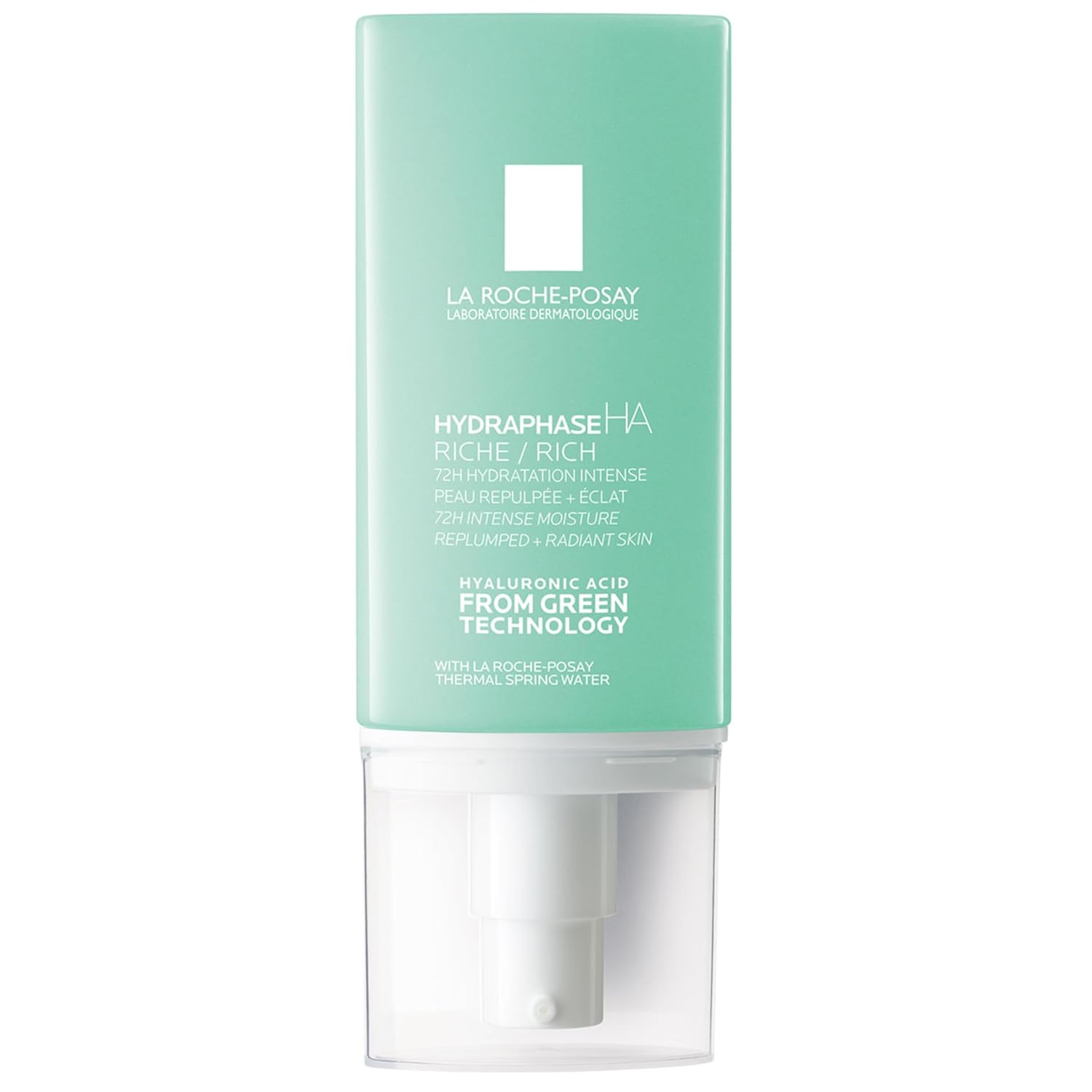 La Roche-Posay Hydraphase HA Rich, Hyaluronic Acid Face Moisturizer for Dry Skin with 72HR Hydration, Oil Free & Non-Comedogenic, 50 ML , 1.69 fl. oz. La Roche-Posay Hydraphase HA Rich, Hyaluronic Acid Face Moisturizer for Dry Skin with 72HR Hydration, Oil Free & Non-Comedogenic, 50 ML , 1.69 fl. oz.
