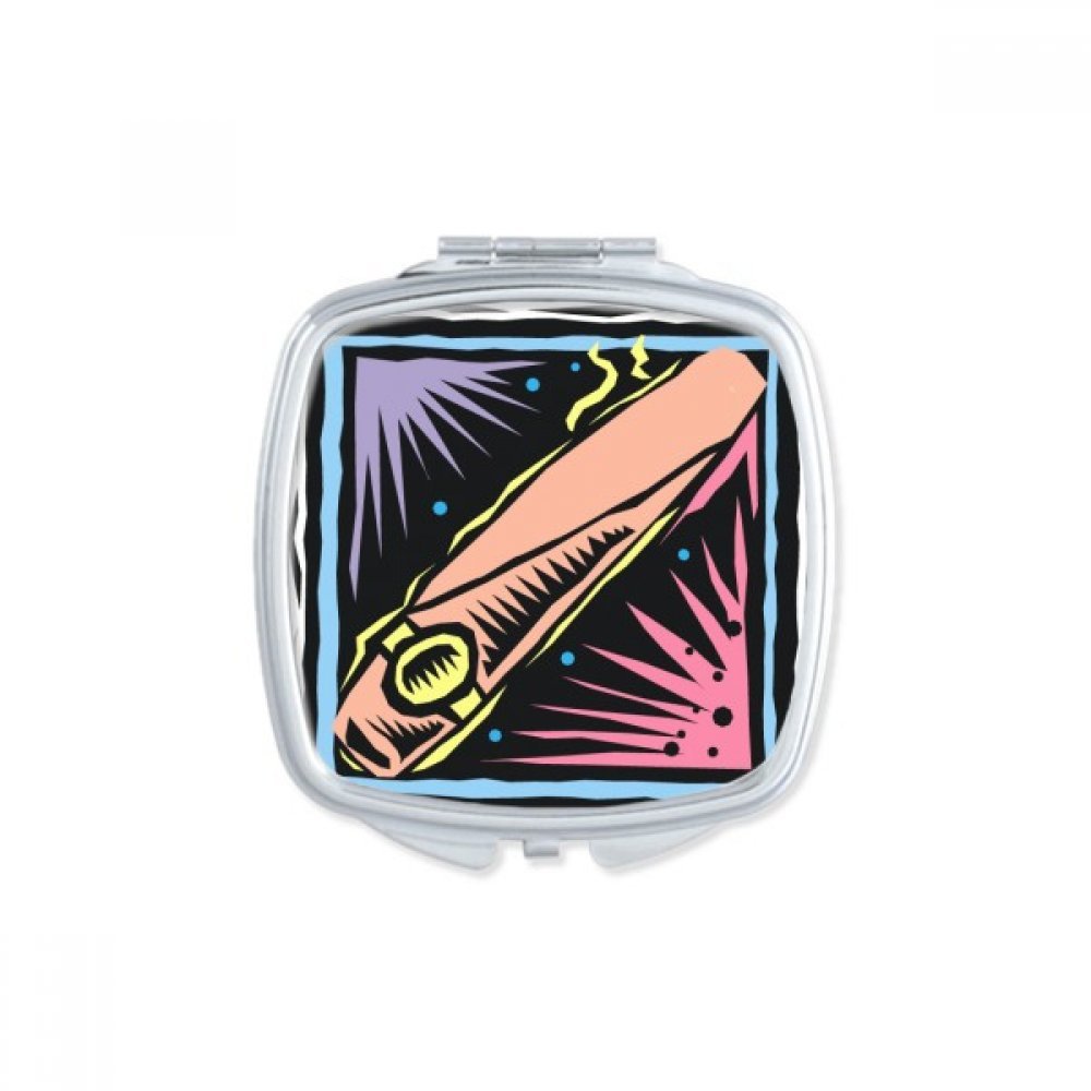 Miroir de poche de culture mexicaine compact et mignon pour maquillage