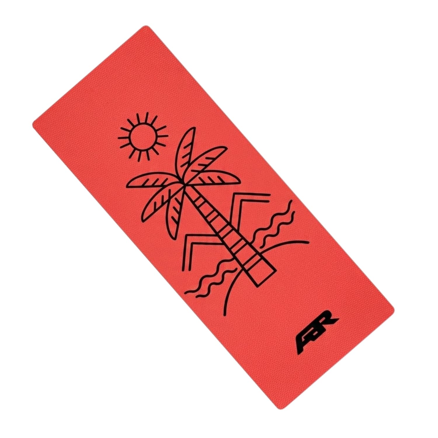 EVA Screen Printed Yoga Mat with Alignment Lines & Strap – Dual-Sided Non-Slip, Anti-Tear, Extra Wide Exercise Mat for Yoga, Pilates, Stretching & Home Workouts (Unisex, Eco-Friendly) Red-image-32