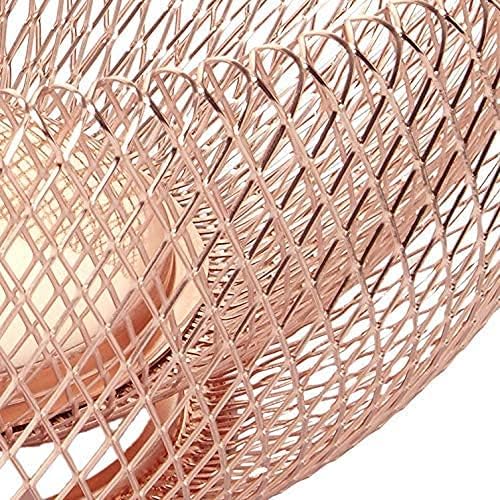 Nifty Solutions 7511COP Double Wall Mesh Decorative and Fruit Bowl, Large, Copper