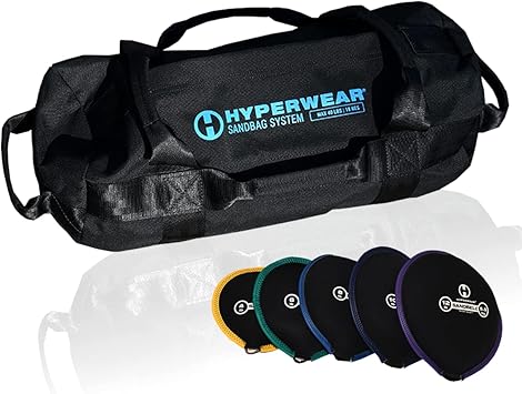 HYPERWEAR Adjustable Sandbag System with SandBell Fillers