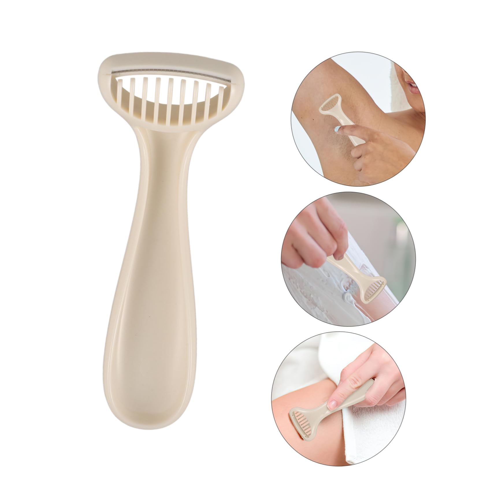 FOMIYES Hair Removal Hair Remover for Women and Girls Portable Body Hair Trimmer Tool Comfortable Grip for Legs and Arms