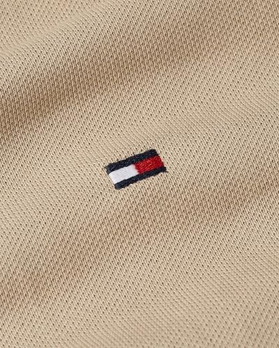 Image of Tommy Hilfiger Men's Short Sleeve Polo Shirts in Slim Fit with Stretch and Organic Pique Cotton