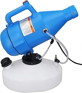 4.5L Electric fogger Machine, 30ft Spraying Distance, ULV Portable Fogger Sprayer Machine with 17ft Cord, Atomizer Mist Cold Fogger Machine for Home, Hotel, Church, School, Yard(US Plug)