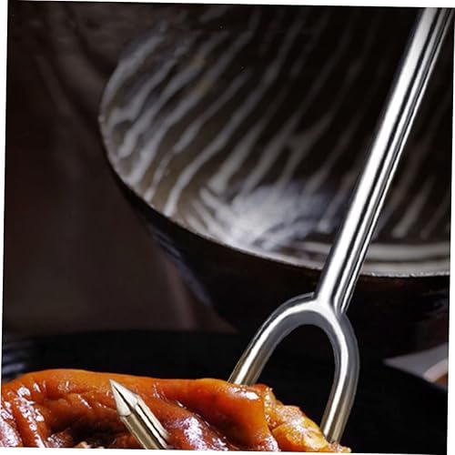 Miniatura 8 de Yardwe Gancho de carne resistente al desgaste para uso diario, accesorio profesional para asar jamón de cerdo diseño para manipular y tornear