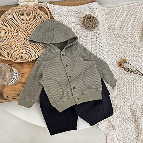 Baby Pullover Sweater Newborn Infant Girls Boys Solid Knit Warm Cotton Fall Winter Long Sleeve Hooded Cardigan Coat2