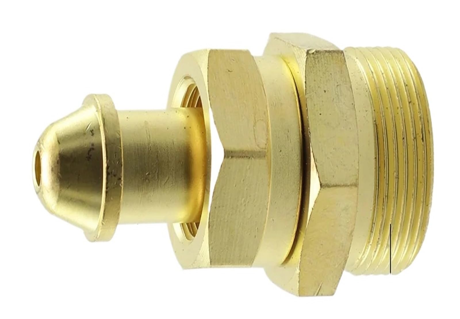 1pc Cylinder to Regulator Acetylene Adaptors CGA-200 CGA-300 CGA-510 CGA-520 Brass Acetylene Regulator Adapter(CGA-200 to CGA-520)