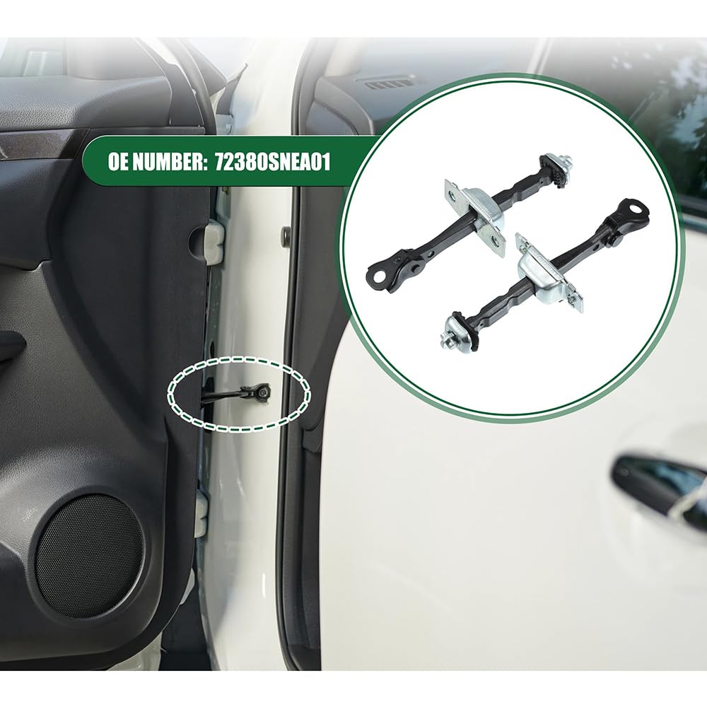 Amazon.com: Zuphte Door Check for Honda Civic, 2 Pcs Door Check