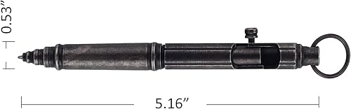 Miniatura 9 de SMOOTHERPRO Bolígrafo de acción de perno de latón macizo con clip de acero inoxidable, nodo de bambú para temblor, parkinson, artritis, oficina