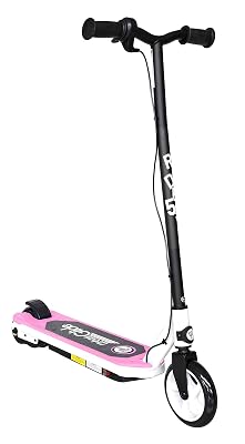 UrbanGlide Trottinette Électrique Enfant Ride 55 Rose – Moteur 30W - 10 km/h - Autonomie Jusqu'a 40 Min - 3-8 Ans