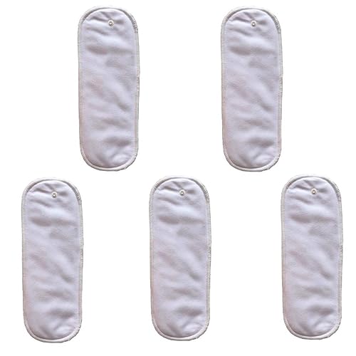 Pañal para bebé recién nacido, 8 a 10 libras (5 insertos a presión para recién nacidos)