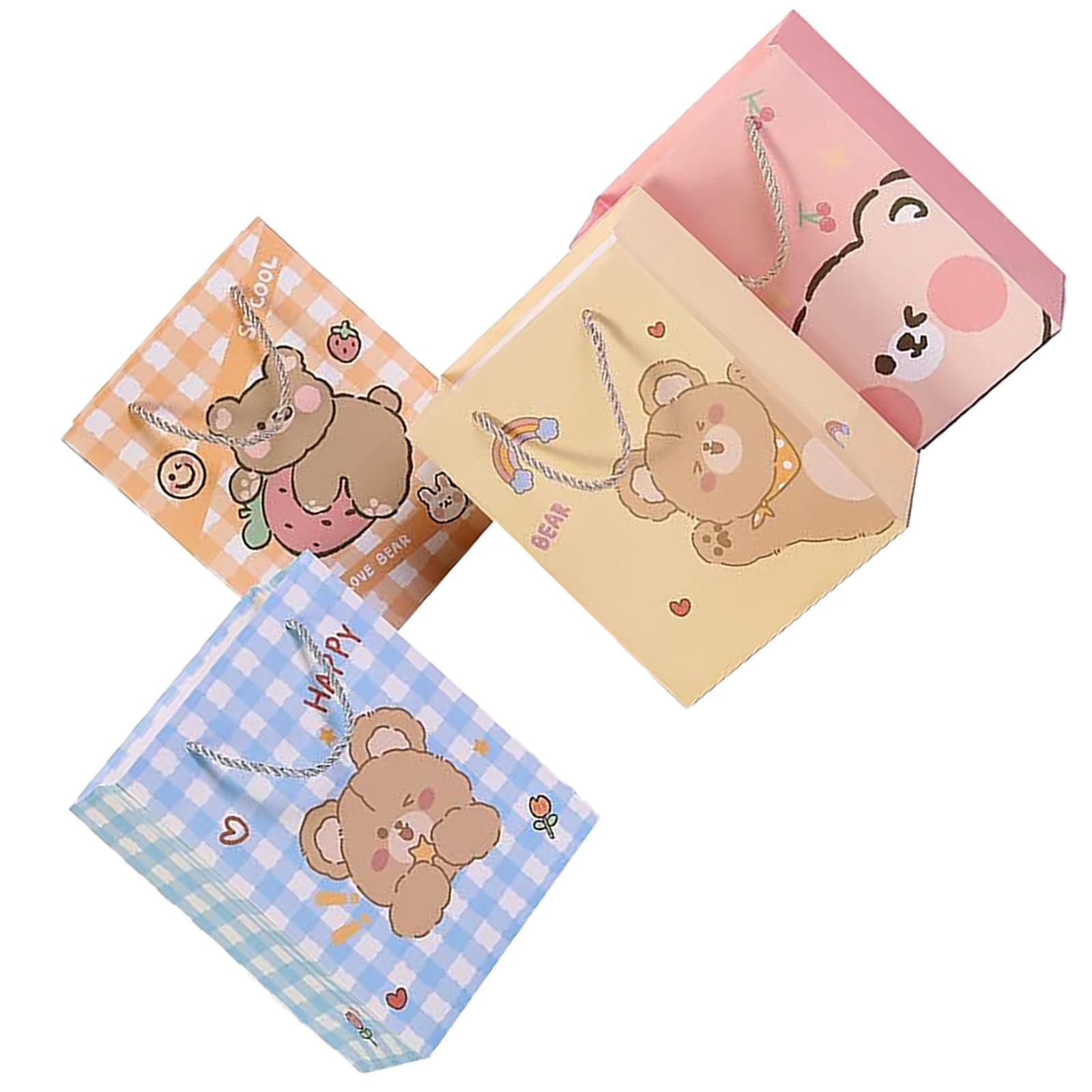 Amazon | かわいいクマちゃんギフトバッグ クラフト クマちゃん 