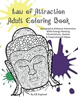 Law of Attraction Adult Coloring Book & Quotes 0998010014 Book Cover