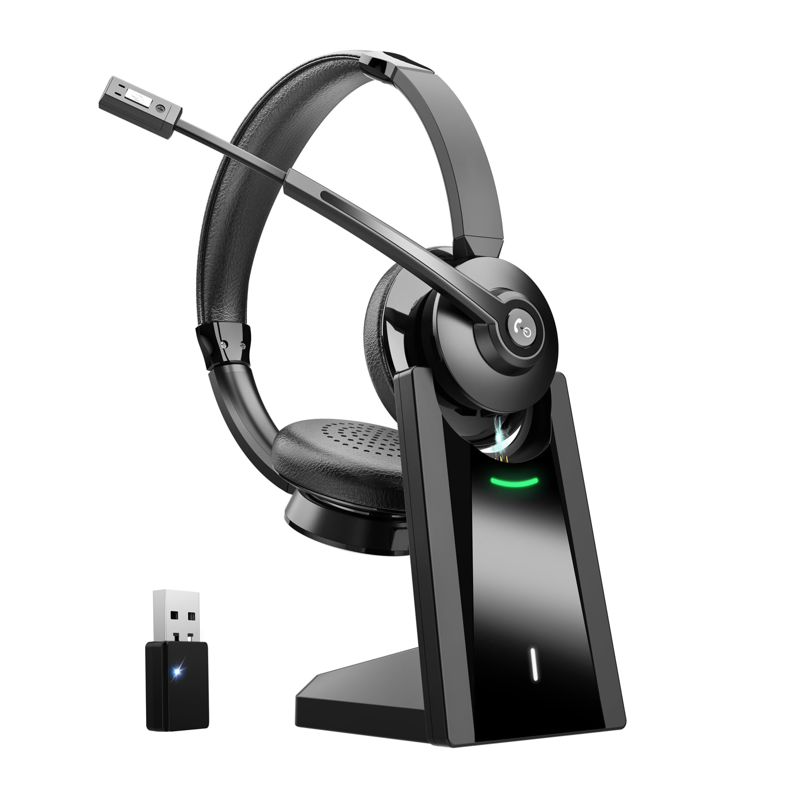 auricolari wireless per pc con microfono muto