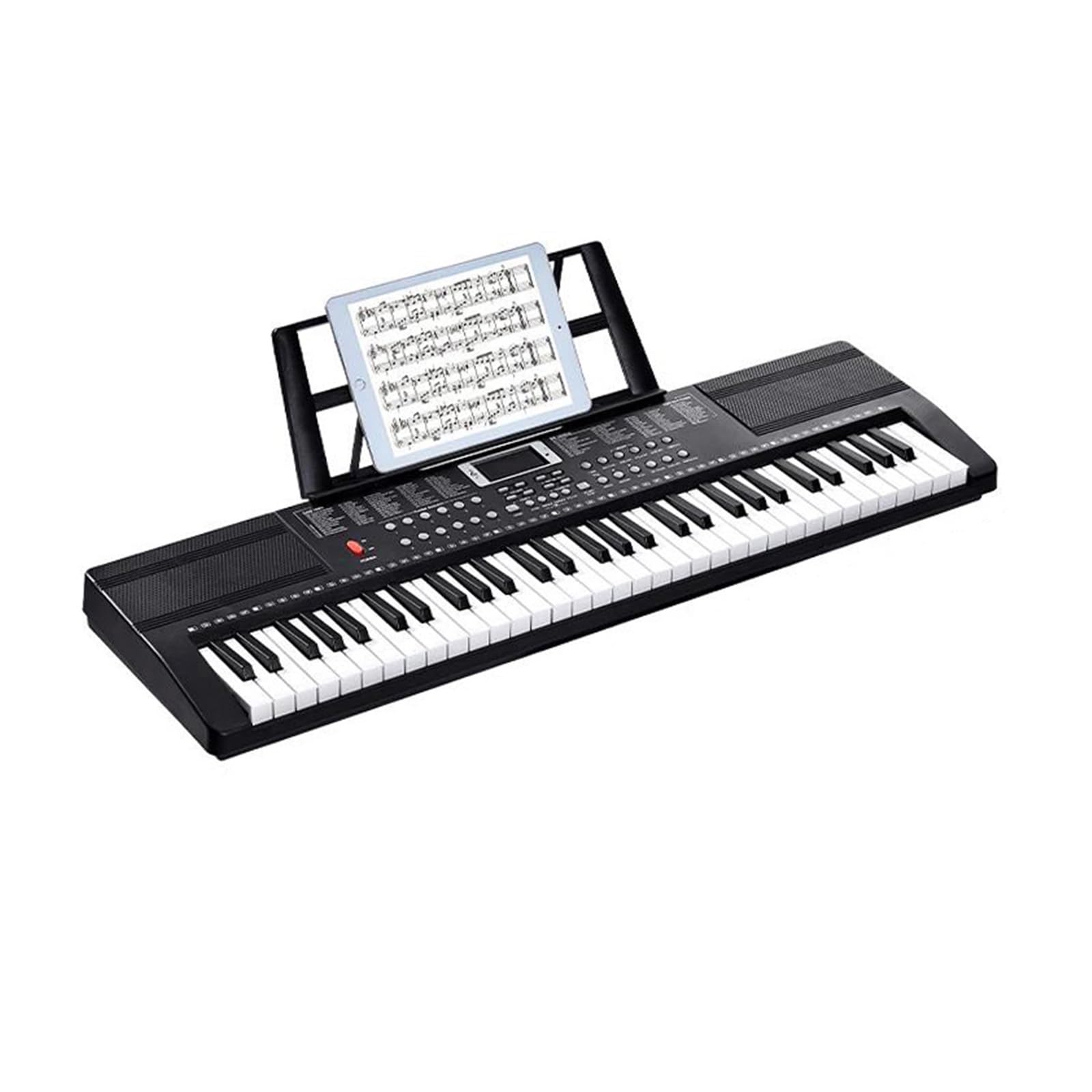 Elektroniczny Instrument Fortepianowy 61 Klawiszowa Klawiatura Cyfrowa Przenośne Pianino Elektryczne 200 Tonów Dla Początkujących