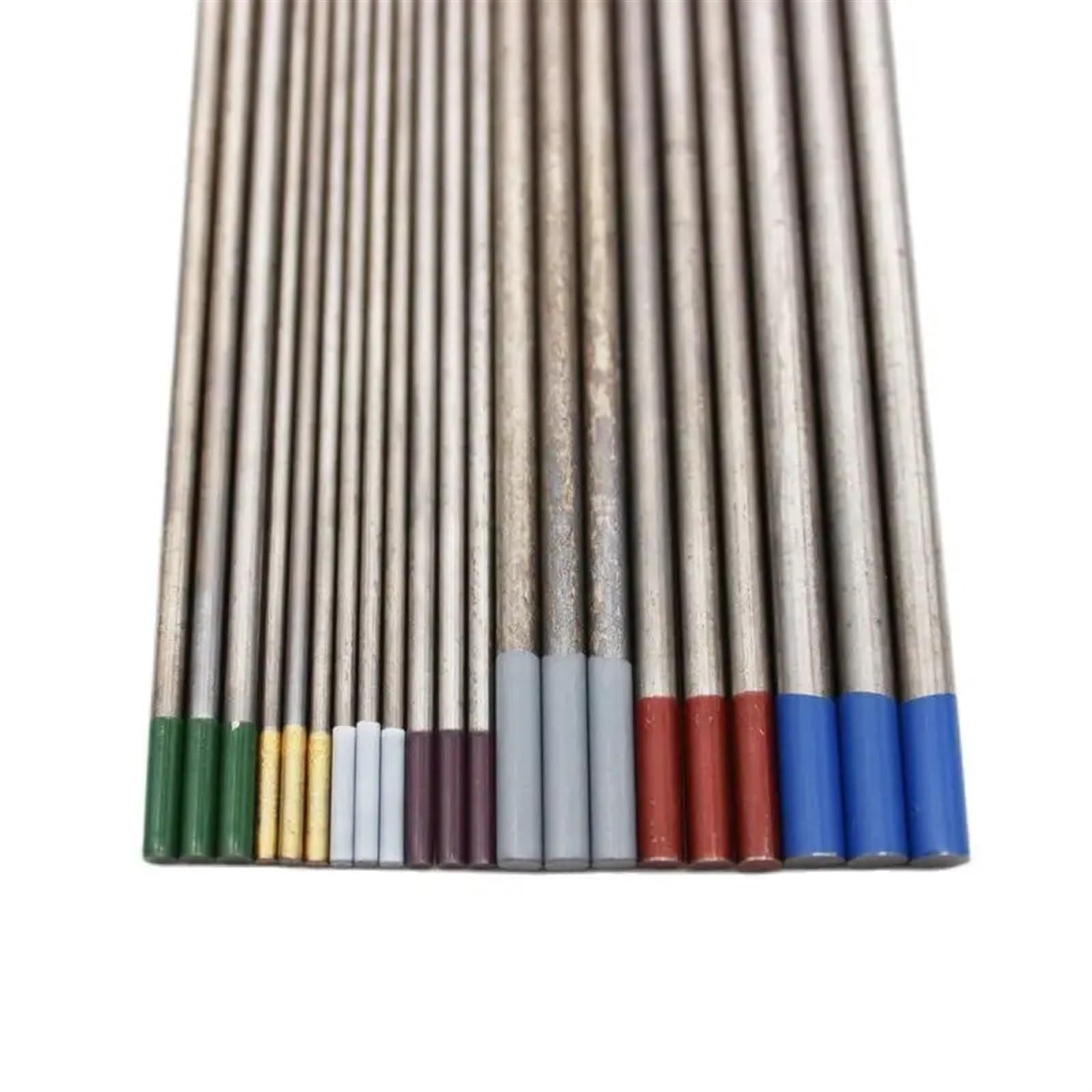 Varilla De Soldadura Varillas de Soldadura de tungsteno TIG WL15 WES WC20 WP WY20 WT20 WZ8 WL20 Electrodo de wolframio Electrodos para Soldar(WL20 Blue,1.6x150mm 10pcs)