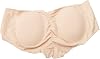 Fitness Quest Booty Pop Womens Beige Low Rise Briefs, Size Large