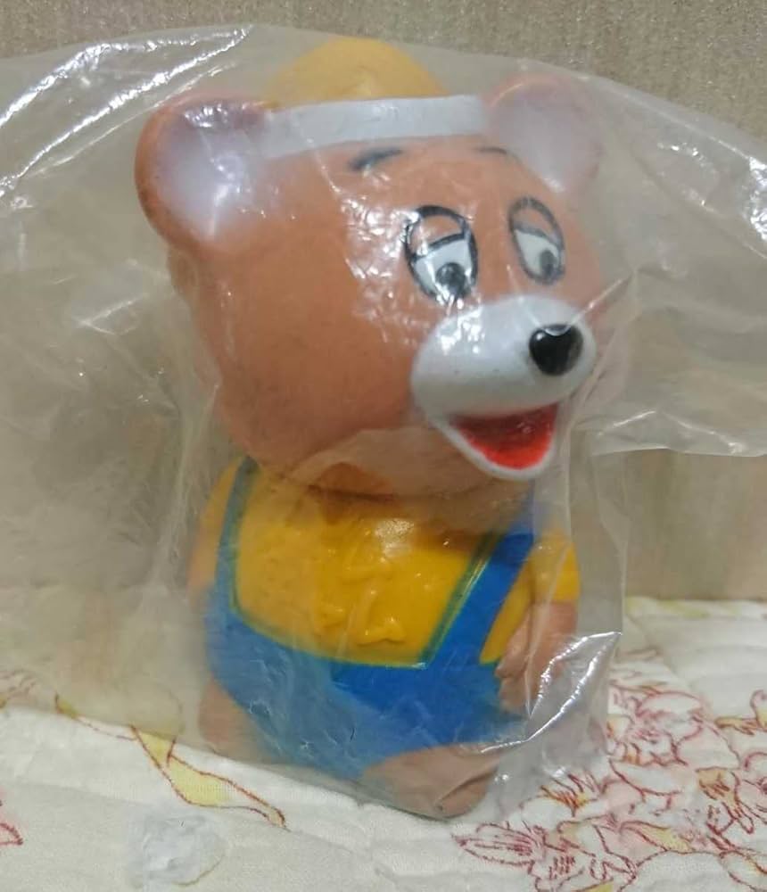 Amazon | 三井銀行 貯金箱 チャムチャム ソフビ ノベルティ くま