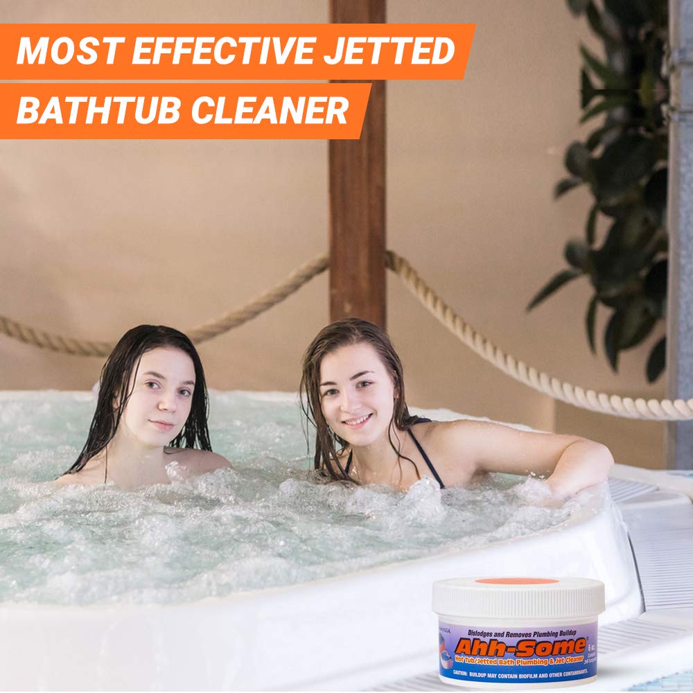 Buy AhhSome Hot Tub Cleaner, Clean Pipes & Jets Gunk Build Up Clear