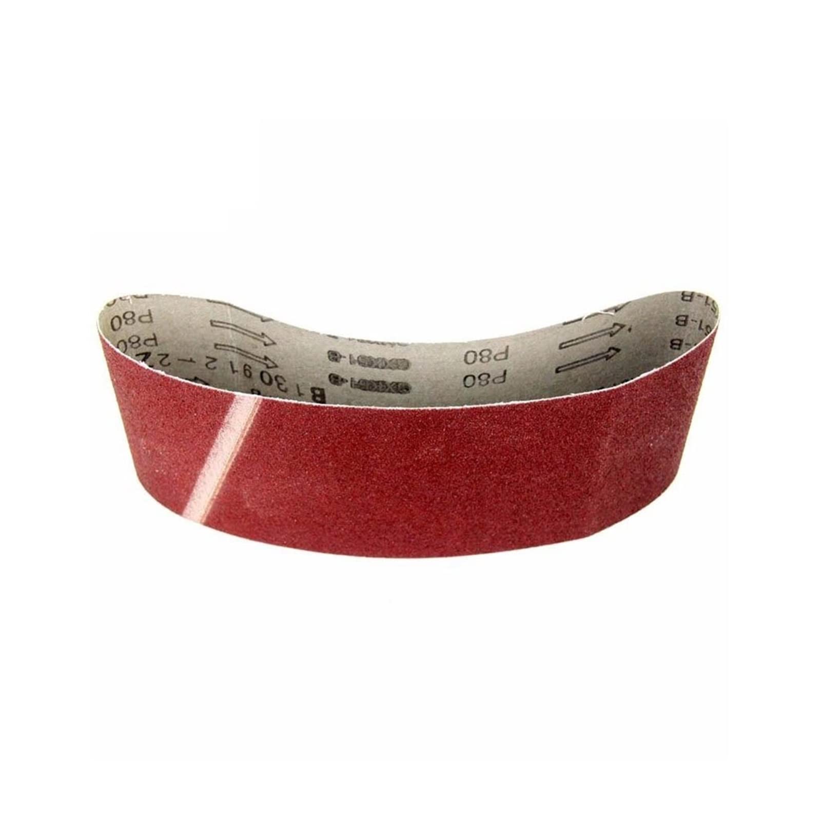 SHALLEZSOU Sander belt 5pcs 100x610mm Sanding Belts 4"x24" Sandpaper 60 80 120 240 Grit Aluminium Oxide Woodworking Accessories(Grit 60)