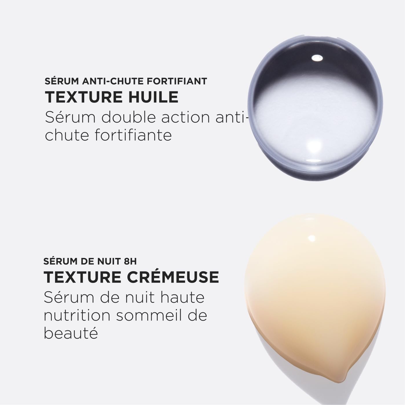 KÉRASTASE - Routine de Nuit - Réparation intense - Double action Anti-chute et Nutrition - Sérum Génésis Anti-Chute et Anti-Casse - 90ml Et Sérum Nutritive 8h Night - Nutrition des Cheveux Secs - 30ml