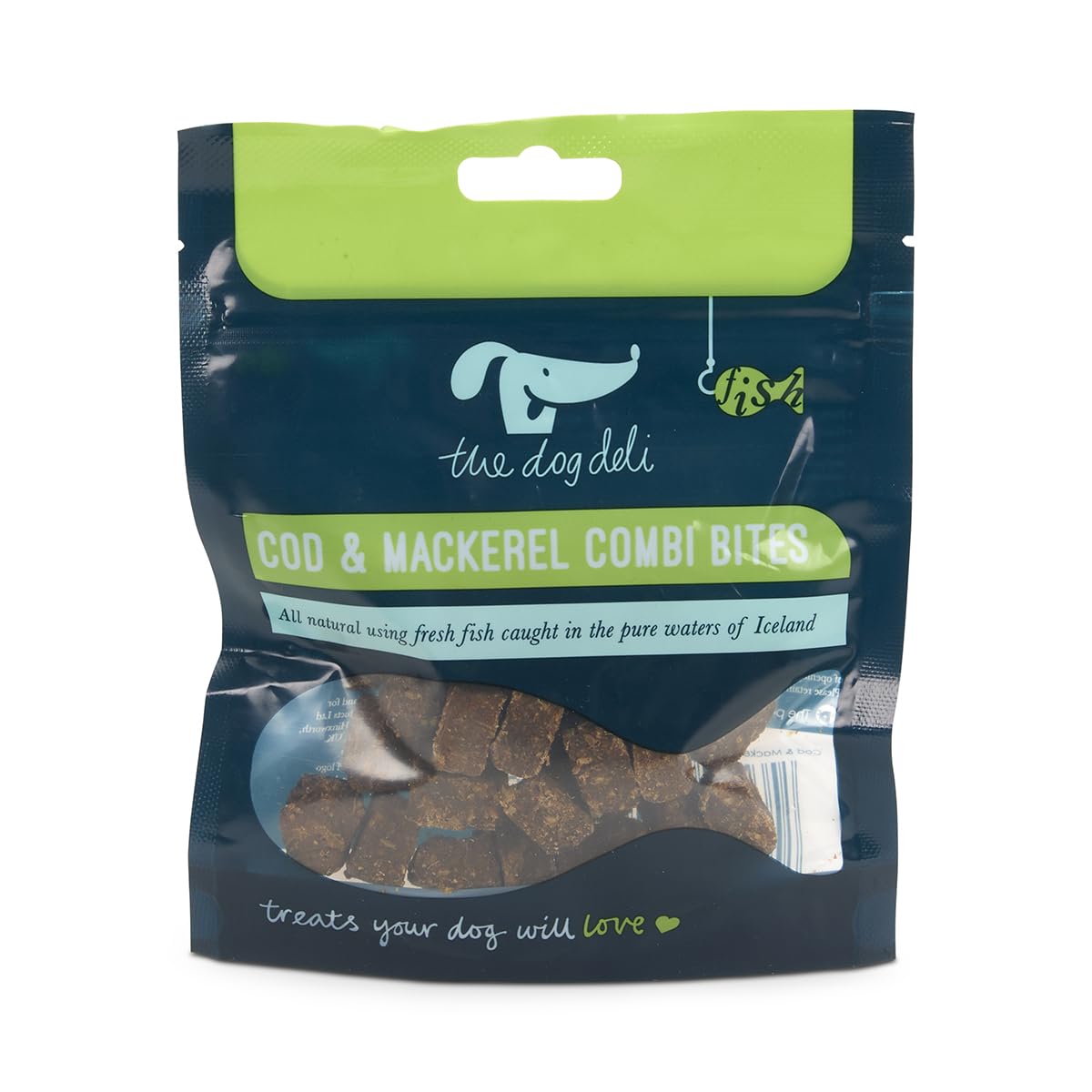 Petface Cod & Mackerel Combi Bites Dog Treats, Natural & Hypoallergenic, 60 g (Pack of 5), 1 count (Pack of 5) - Image 3