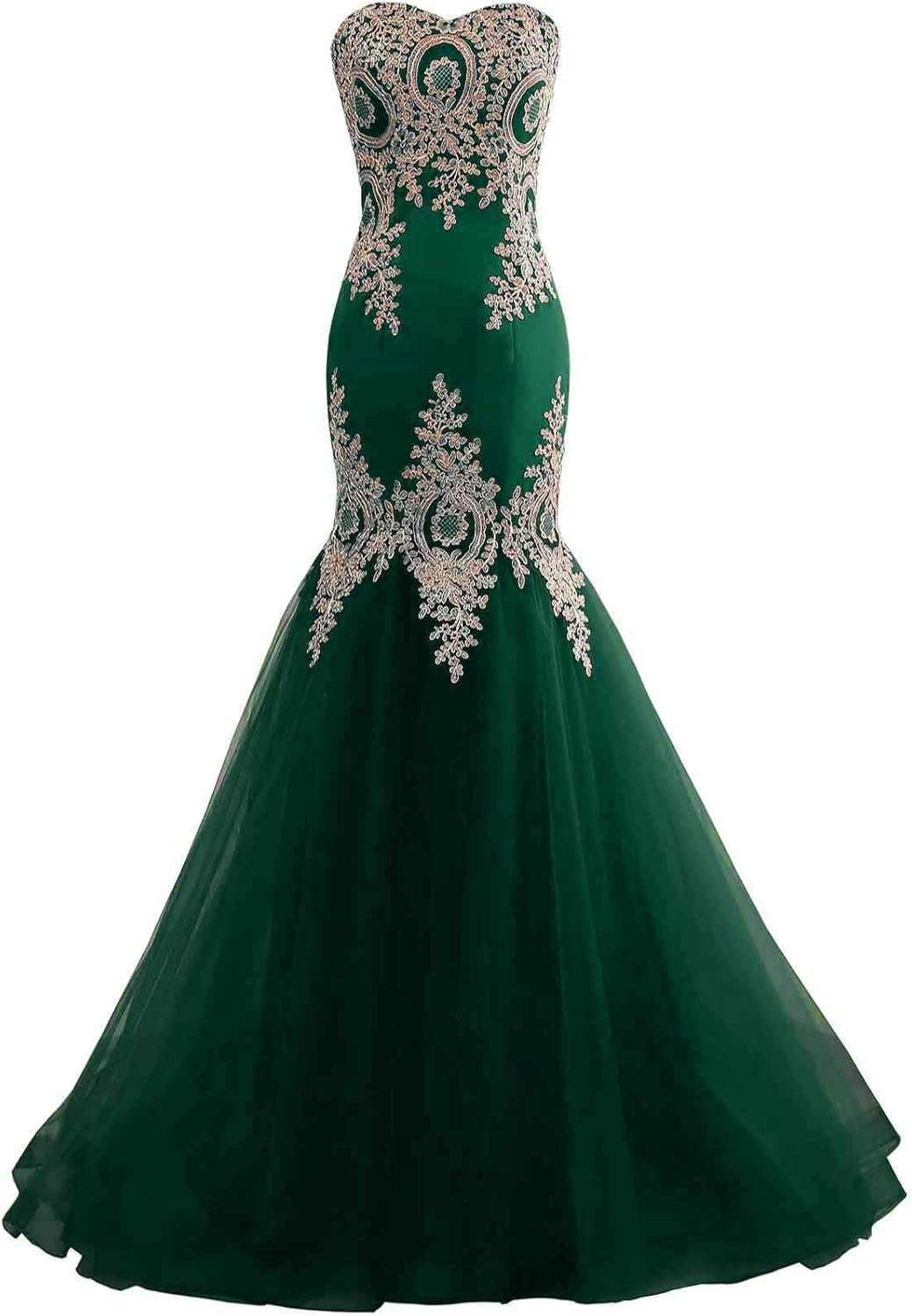 Mermaid Tulle Prom Dresses for Women 2025 Long Lace Appliques Sweetheart Formal Dress Wedding Evening Party Gowns