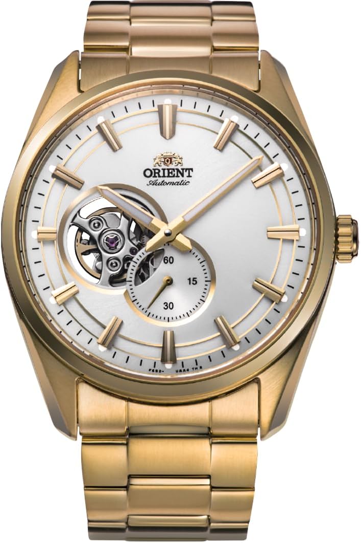 Automatic Semi-Skeleton Hand Wind Watch with Sapphire Crystal