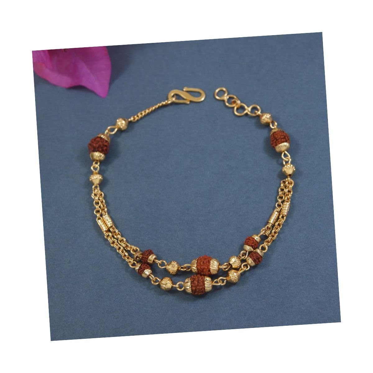 I Jewels rudraksha Bracelet Rakhi With Roli Chawal & Rakshabandhan Card for Men/Bro/Brother (R280-614) (Style 1) (B0D8793BDK) Amazon Price History, Amazon Price Tracker