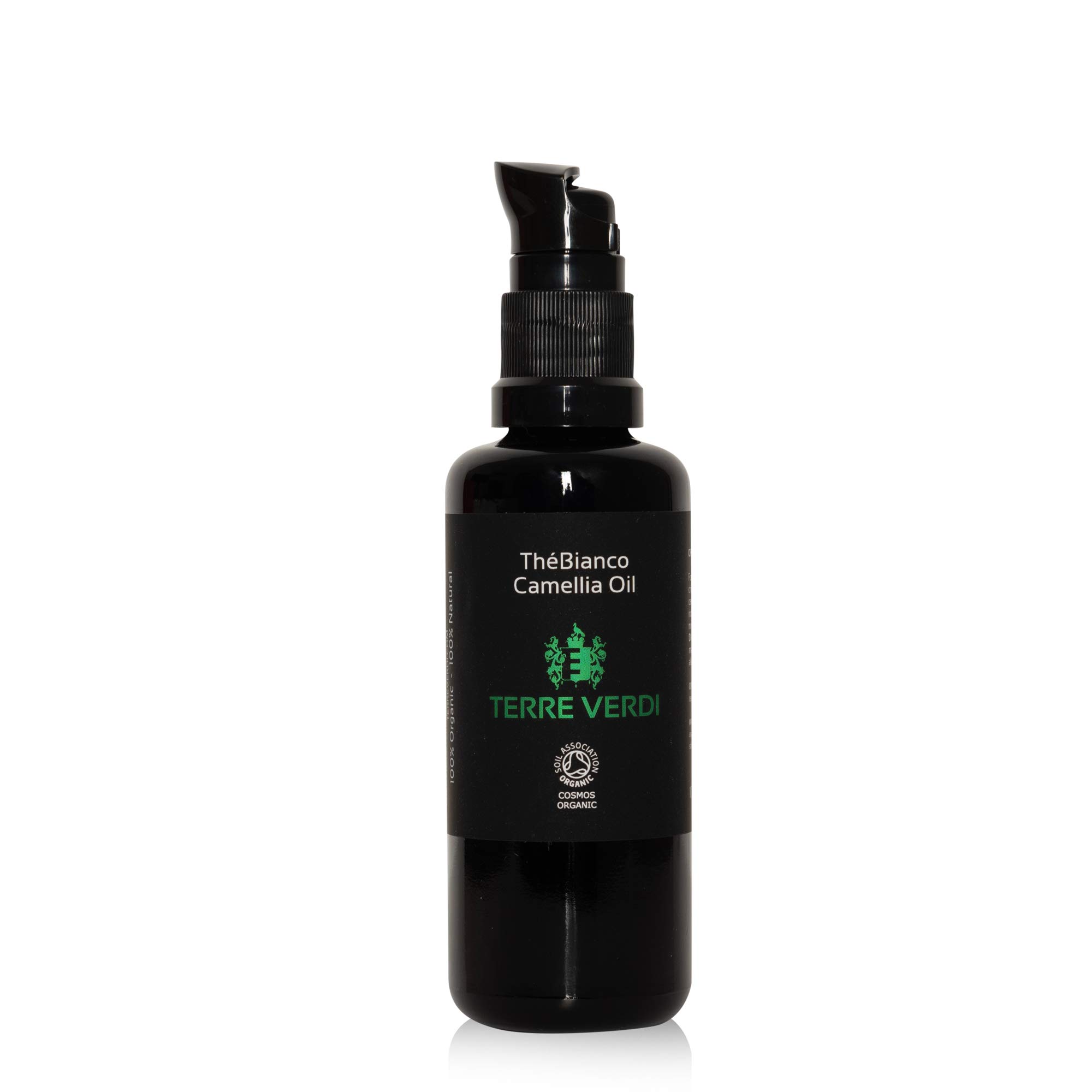 The' Bianco Camellia Oil - 100% organic certified - 50ml - great for delicate skin, children, pregnant women, full of good fatty acids and vitamins naturally