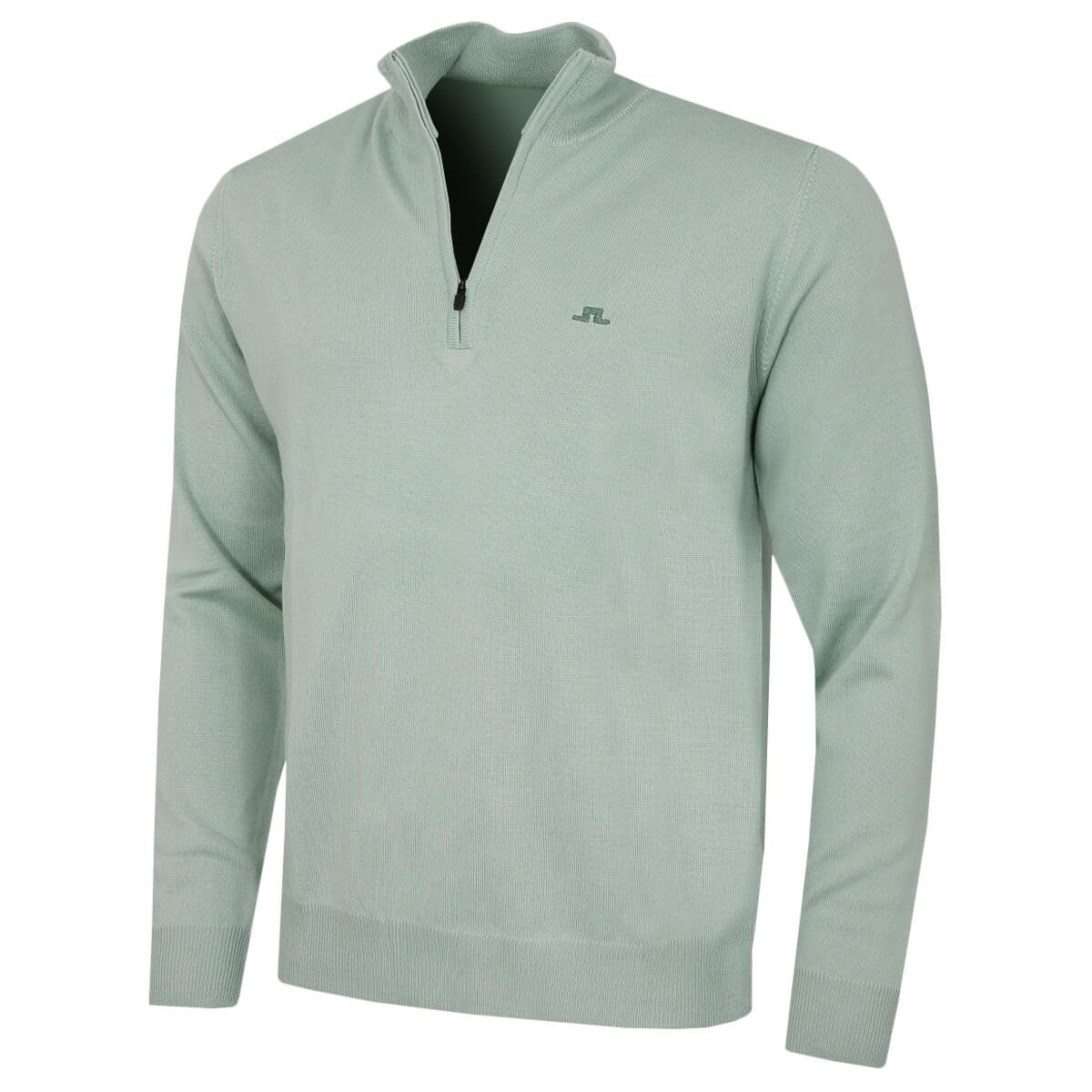 J.lindeberg Men's Jadeite Kiyan Merino Quarter Zip Sweater - L