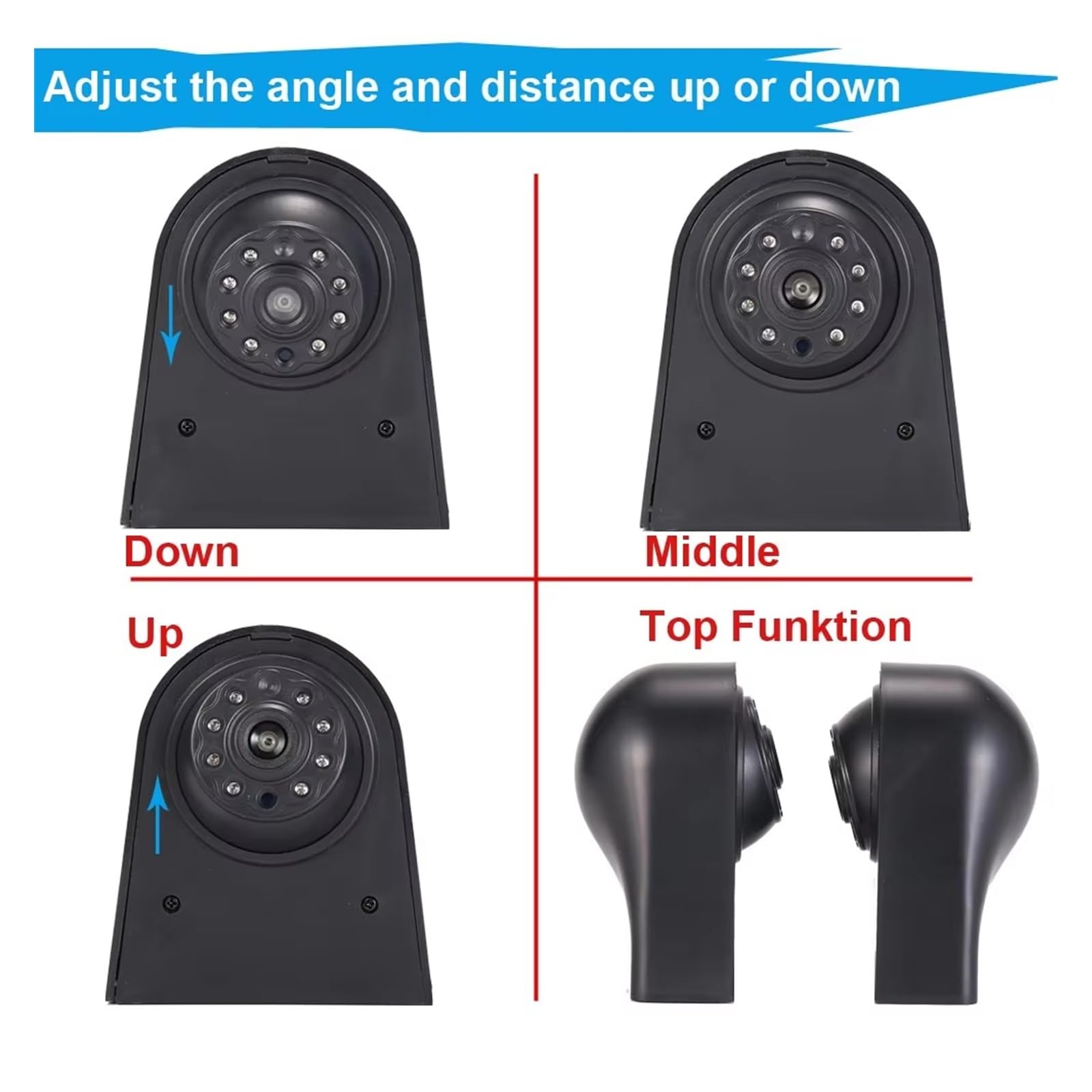 Cámaras Traseras para Fiat para Ducato 244 para Bus para Van 2002-2006 Luz De Freno HD Cámara De Visión Trasera De Coche