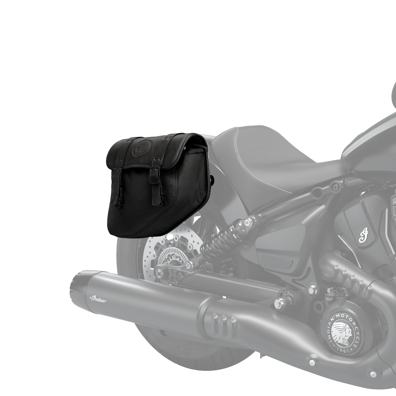 Amazon | インディアン オートバイ サドルバッグ 右利き用