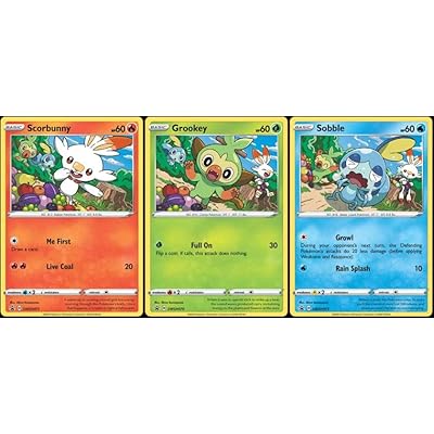 Scorbunny Grookey Sobble - Pokemon Black Star Promo Kuwait | Ubuy Scorbunny Grookey Sobble - Pokemon Black Star Promo Kuwait | Ubuy