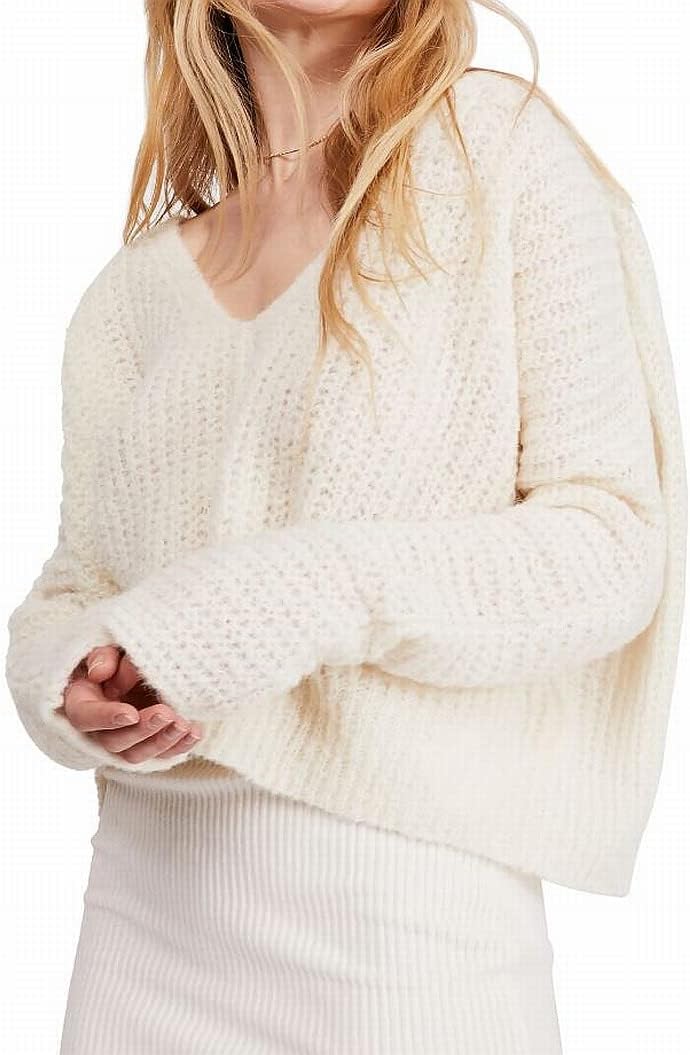 Moonbeam Alpaca Sweater, Ivory 