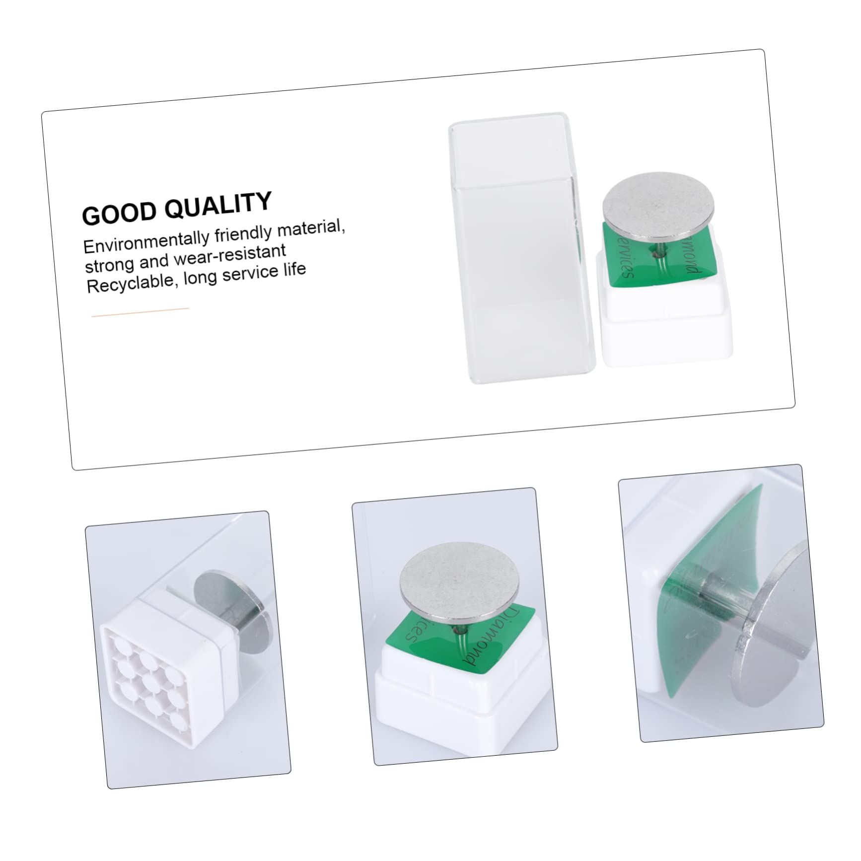 Healeved 4pezzi Macchina Elettrica Per Lucidare Unghie Con Ricambi Per Rimozione Calli Professionale Per Manicure e Pedicure