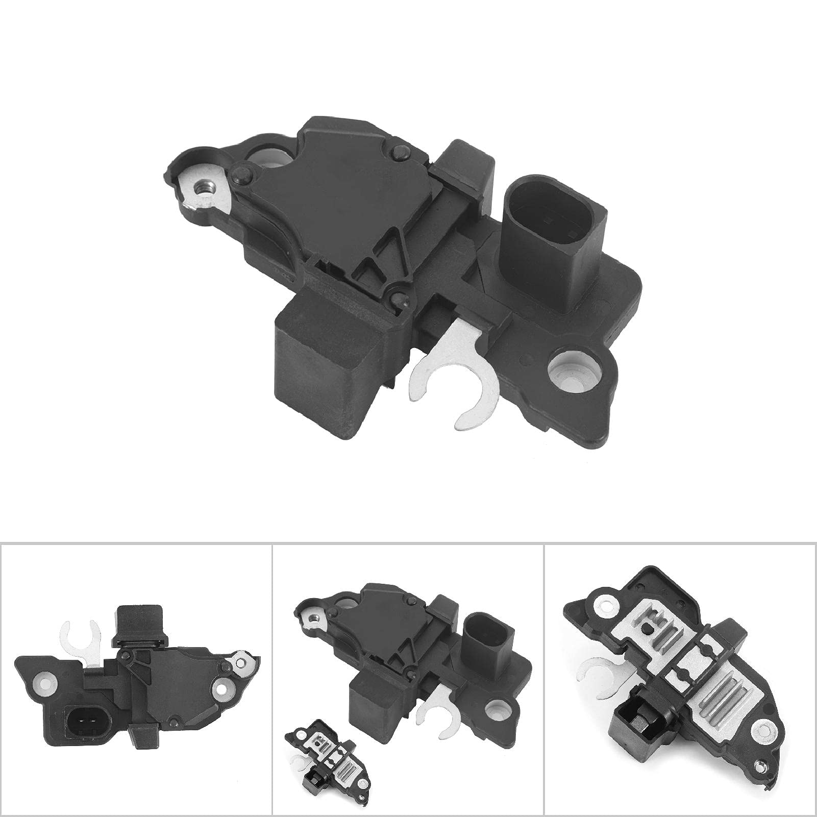 Auto-Lichtmaschinen-Spannungsregler, hochwertiger, langlebiger und leistungsstarker Ersatz für Mercedes Sprinter Viano Vito, Kunststoff, Metall, OEM 13430200