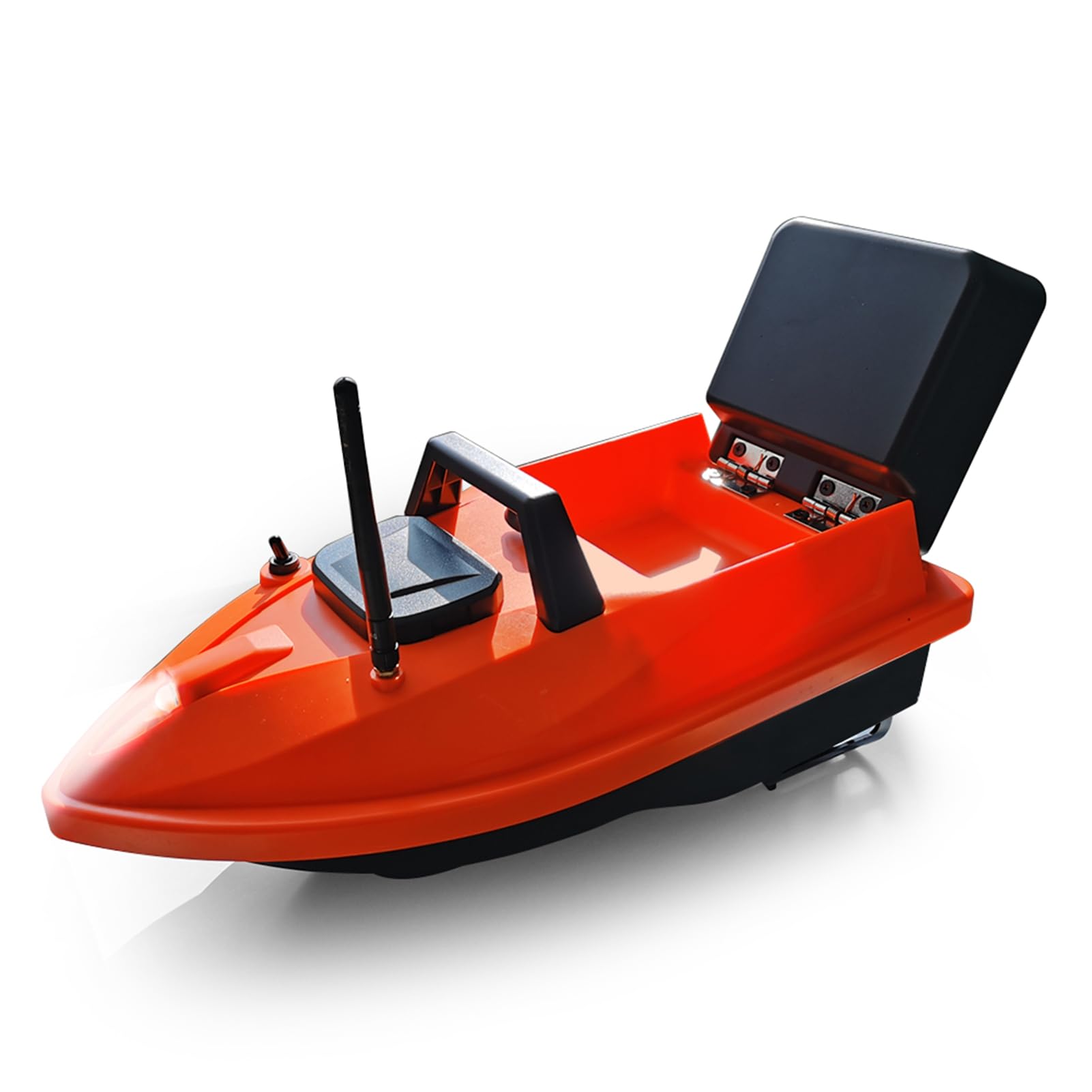 Barca per Esche GPS, Drone da Pesca Radiocomandato con Ritorno Automatico, Portata 500 M, Telecomando con Luci per il Lancio di Esche da Pesca. (18000 mAh)