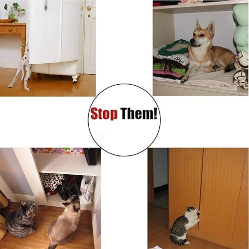 Miniatura 6 de KAILEYOUXIANGONGSI Cerradura magnética de puerta de 20 libras, pestillo resistente para armarios, puertas de muebles, de acero inoxidable, bronce