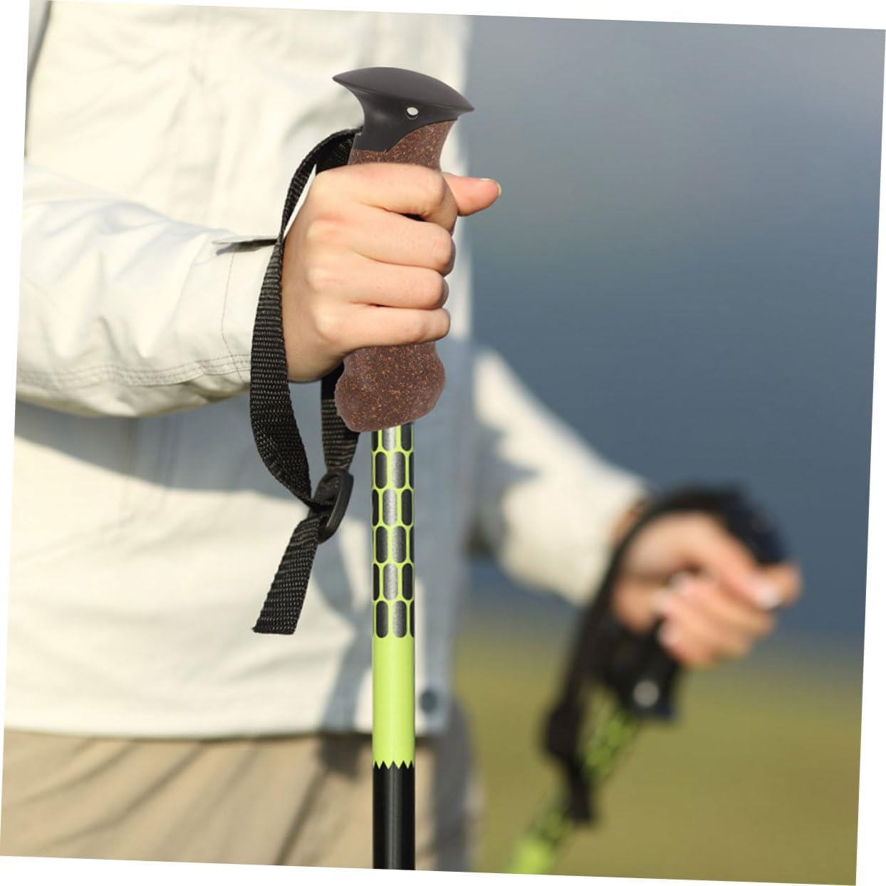 Cane Grip Parts 16/18/20/22mm Replacement Handle Grips for Trekking Poles