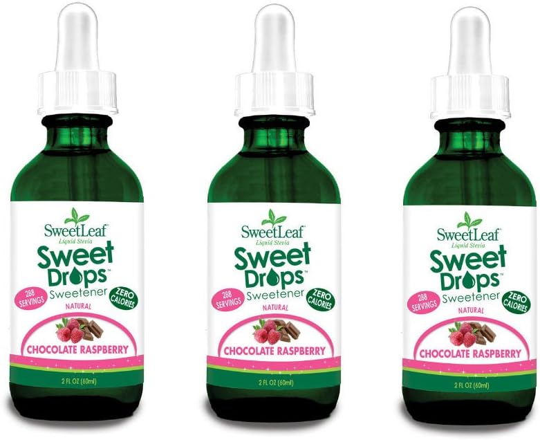 SWEATLEAF STEVIA LIQUID DROP - SET OF 3 (Chocolate Raspberry)