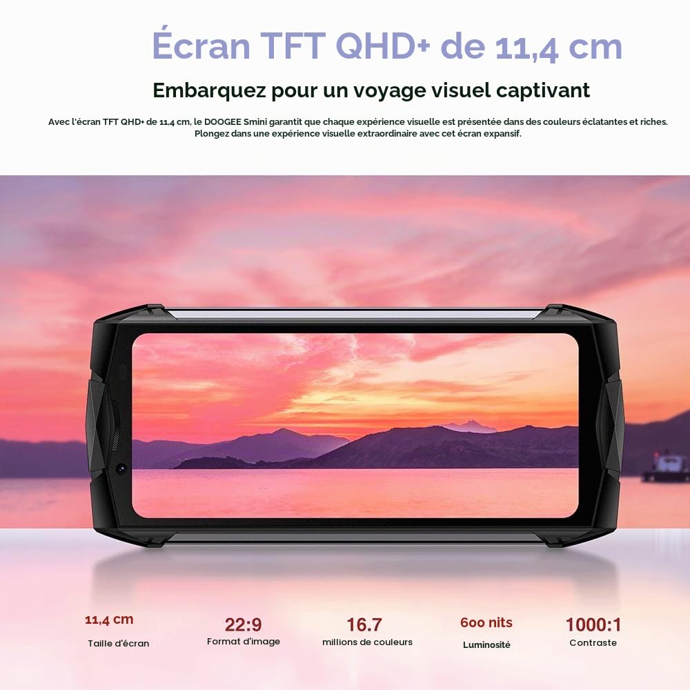 DOOGEE Smini Unlocked Mobile Phones, Helio G99 15GB + 256GB