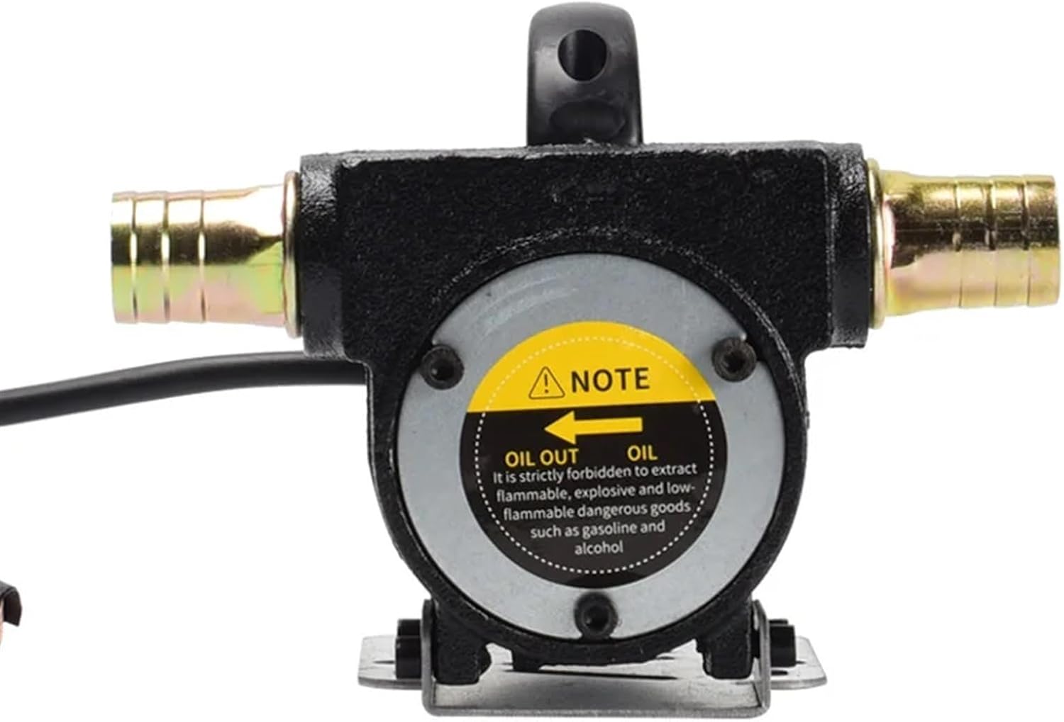 12V 24V 220V Electric Oil Well Pump Small Diesel Fuel Dispenser Positive And Negative Pumping Unit Self Priming Pump (Color : 220V, Size : Black)