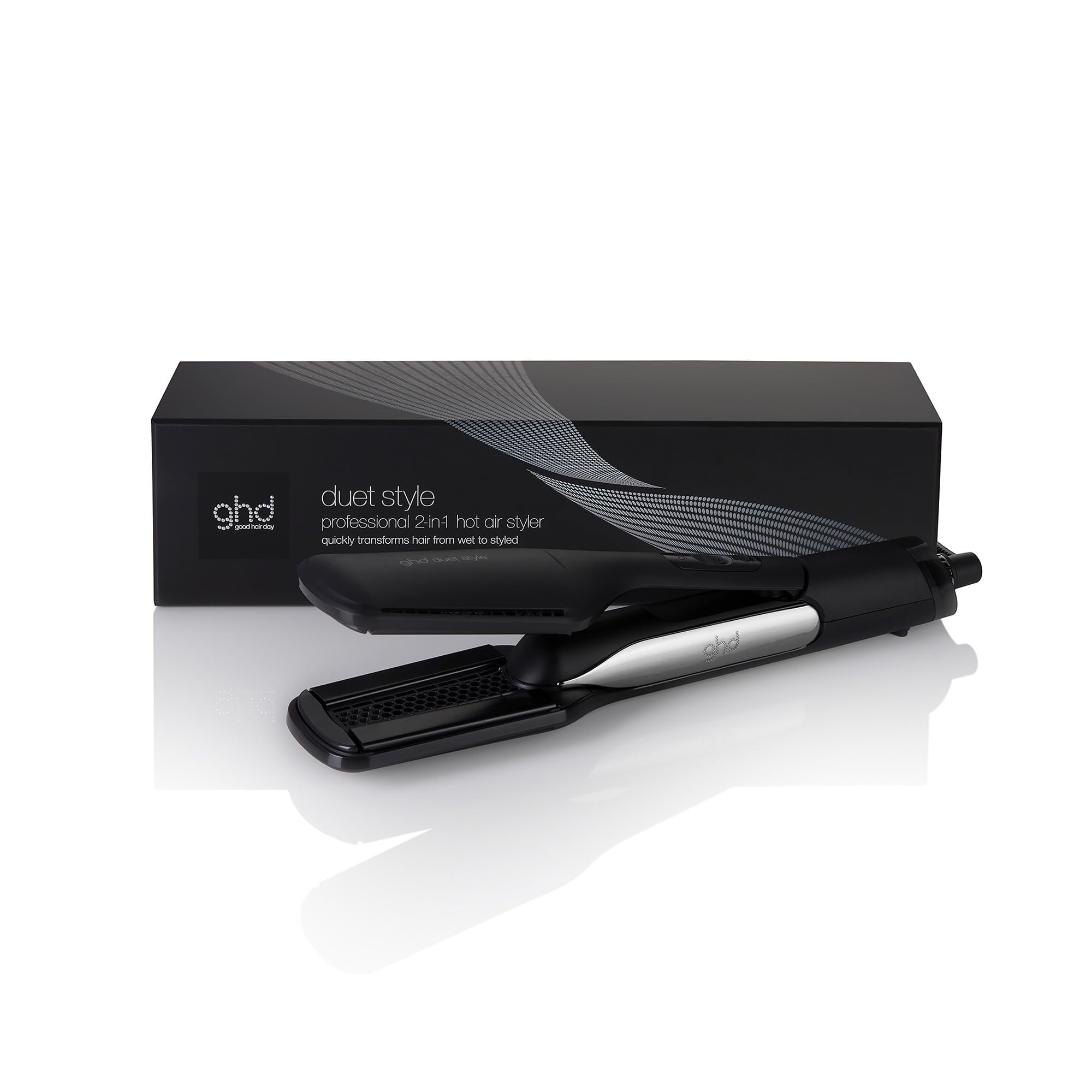 ghd duet style 2-in-1 Multistyler: Trocknen & Stylen in einem Schritt, ohne Hitzeschäden, für alle Haartypen, für glattes, weiches, glänzendes Haar, frizz-freie Ergebnisse